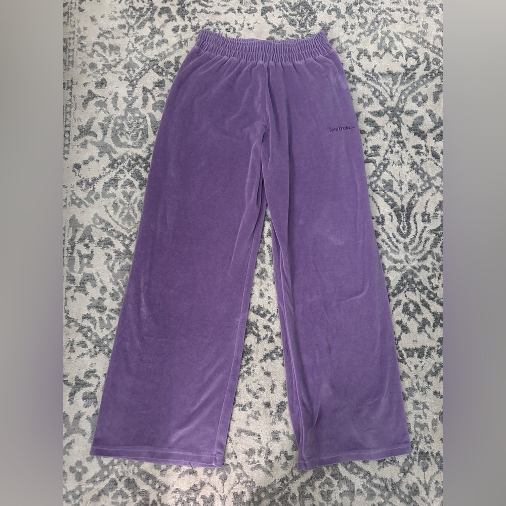 iets frans velour sweatpants